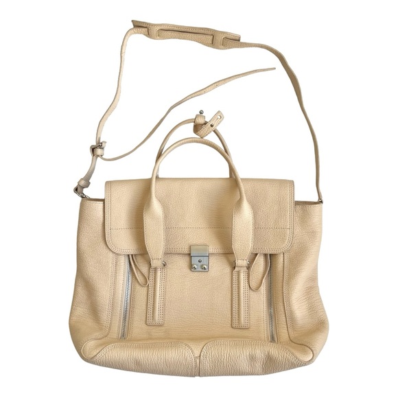 3.1 Phillip Lim White Peach Pashli Medium Satchel Bag - Picture 3 of 11